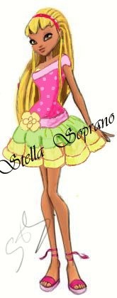 Фанарт Стеллы на основе 3D от Stella Soprano