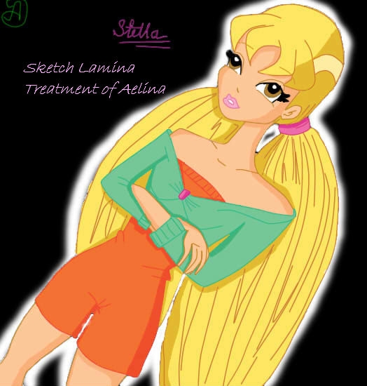 Stella & Pets,Sketch Lamina.By Aelina