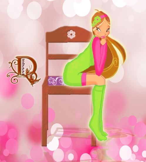 Фанарт Флоры от Dashyl4i4ik