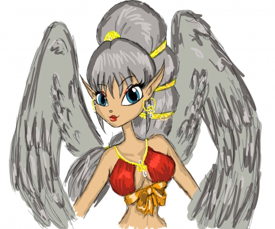 Набросок моего персонажа