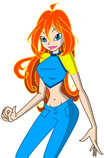 Фанарт Блум, автор Aangellwinx