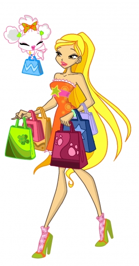Раскрашенный арт Стеллы, автор Angellwinx
