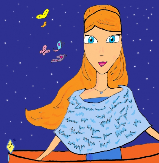 Блум на балконе