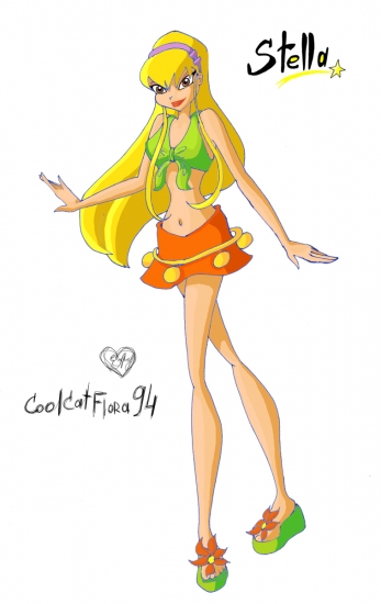 Фанарт Стеллы от CoolFlora
