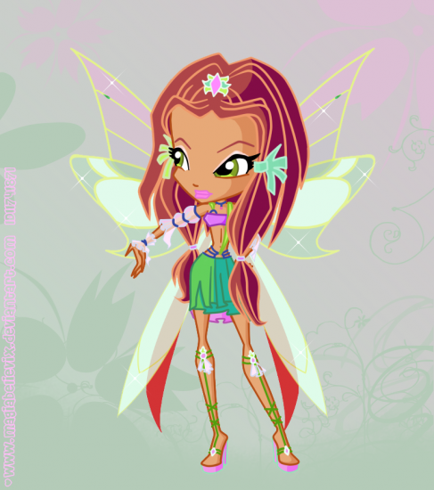 Фанарт Диана от Magiabelievix, винкс 4 сезон