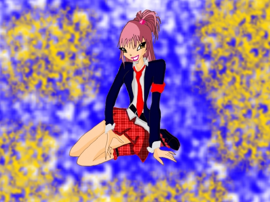 Аму-тян в стиле винкс*С нулика*