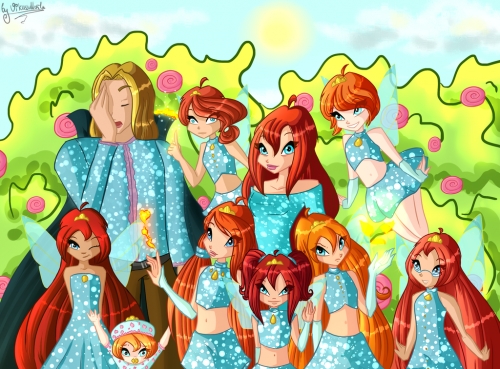 Счастливая семья Ская и Блум