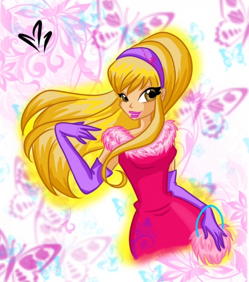 Девушка с бабочками!!!!!