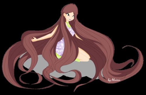 Волосы Айрис