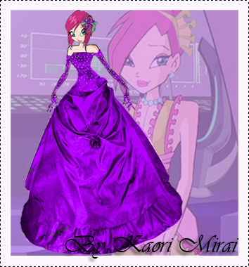 Текна в бальном платье от Kaori mirai