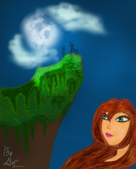 The magic of the moon fairy_By BellaVampire