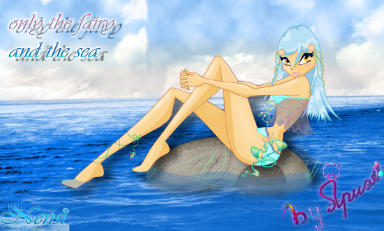 only the fairy and the sea