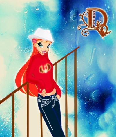 Блум в шляпе от Dashul4i4ik