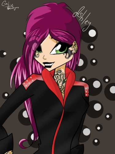 Эшли,персонаж подруги.