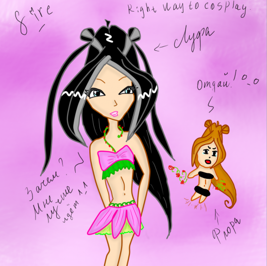 Lufa - Right way to Cosplay, idea of FloraInBloom.