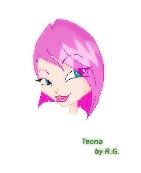 Рисунок Техны от Rocker-girl^^