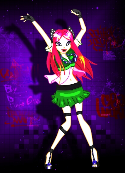 Рокси в каком-то стиле