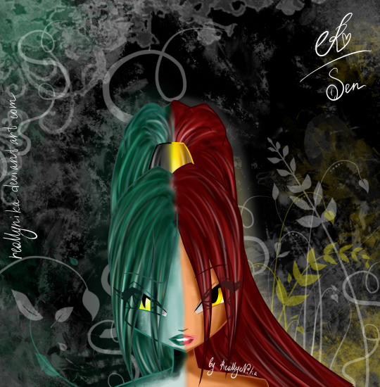 Sen Two faces by ReallyNika