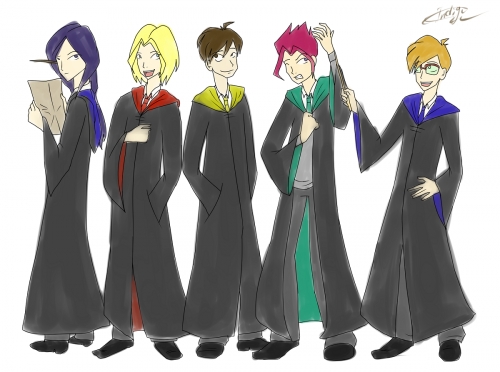 Спецы в Хогвартсе