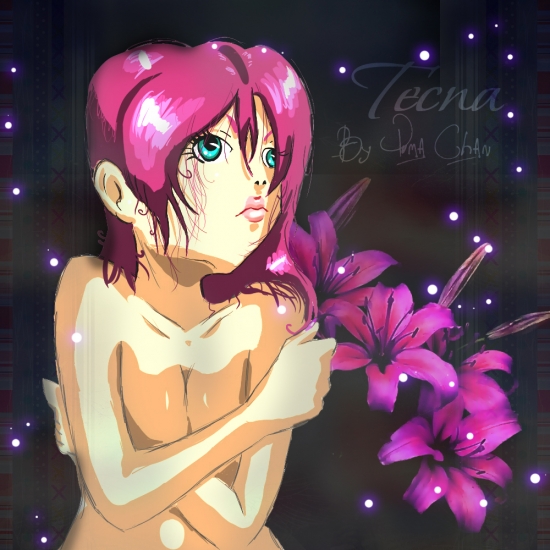 Текна и лилии