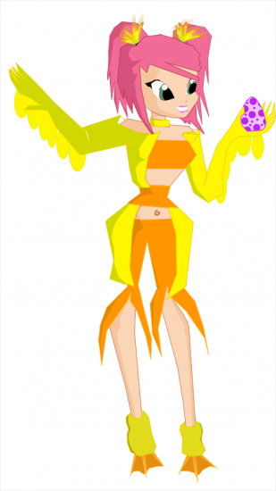 Текна в костюме Чико