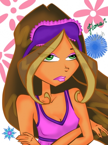 Невыспавшаяся Флора