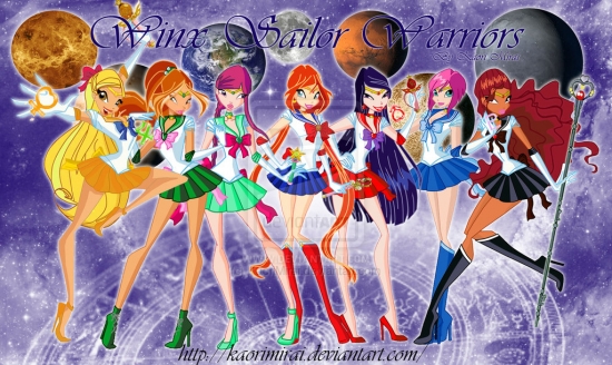 Winx Sailor Warriors, автор Kaori Mirai