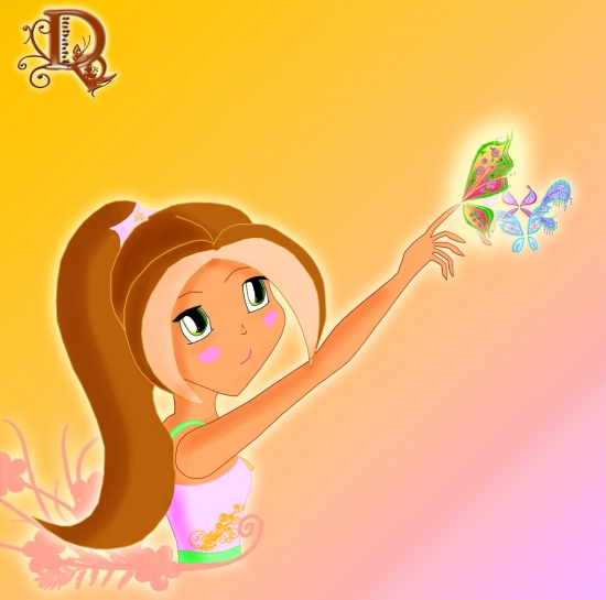 Флорик стиль аниме, крылья беливикс...