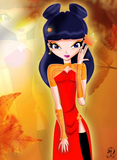 Муза осень, by Dashyl4i4ik