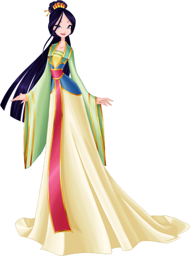 Мулан в стиле Винкс