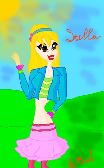 Стелла в костюме из комикса by Nivel