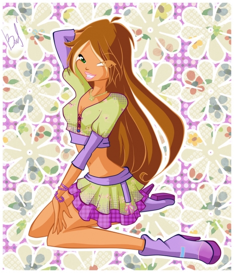 Flora 5 season by Omaryka