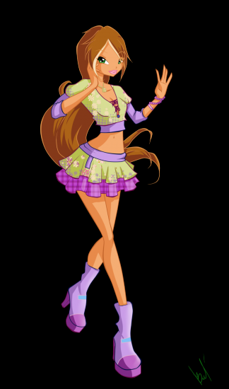 Flora 5 season by Omaryka