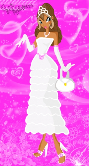 Leilocha,Лейла в свадебном платье