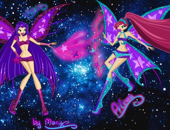 star and moon