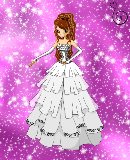 Айви в бальном платье, автор АйвиWinx2010