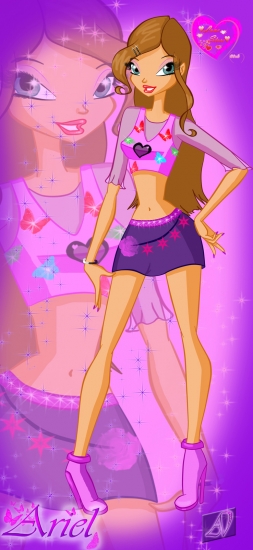Ariel beautiful girl