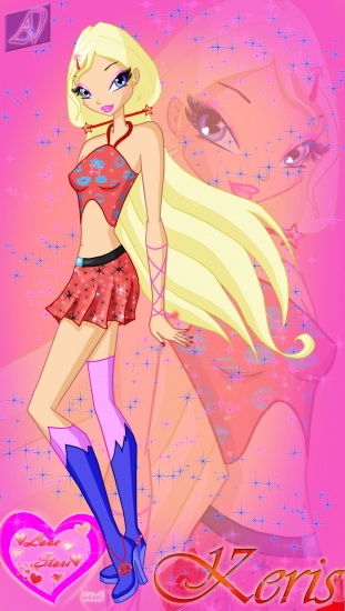 Keris beautiful girl