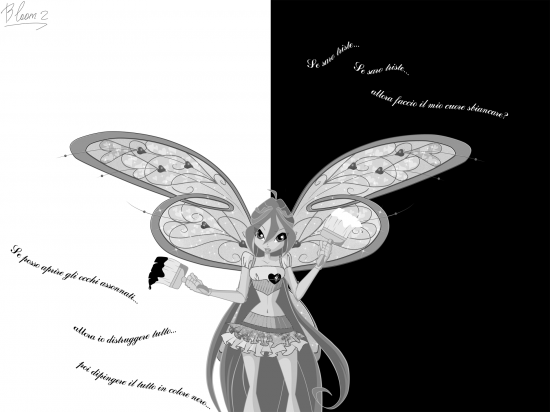 Paint the world in black and white