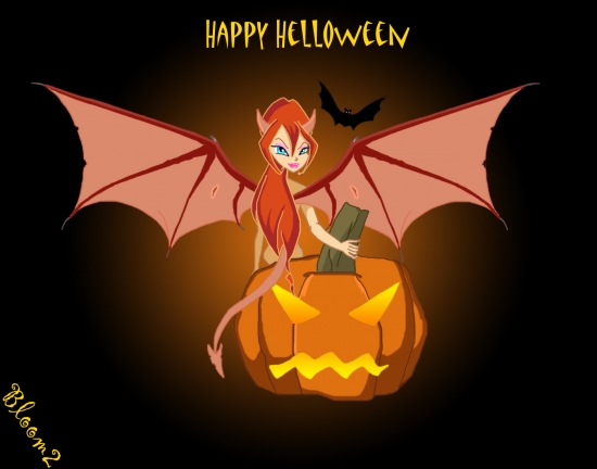 Bloom Devil-Happy Helloween
