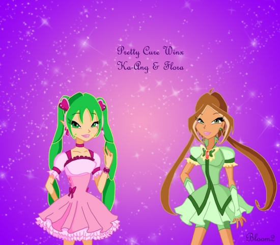 Флора и Ka-Ang Precure