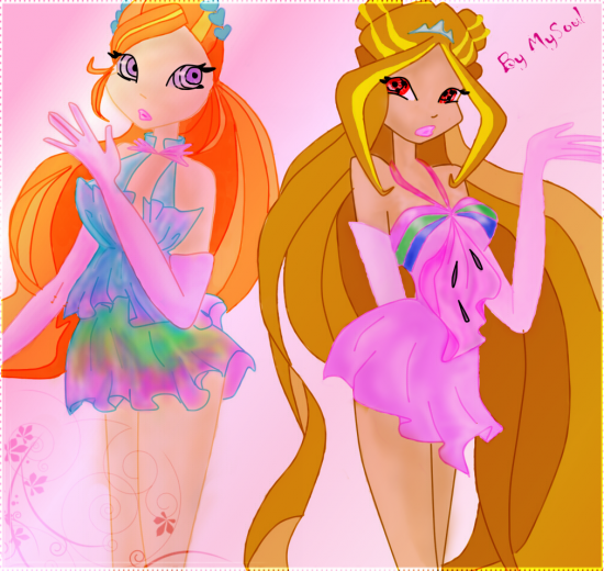 Winx in the world of Naruto