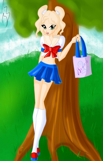 Бонни после школы от KattyLap