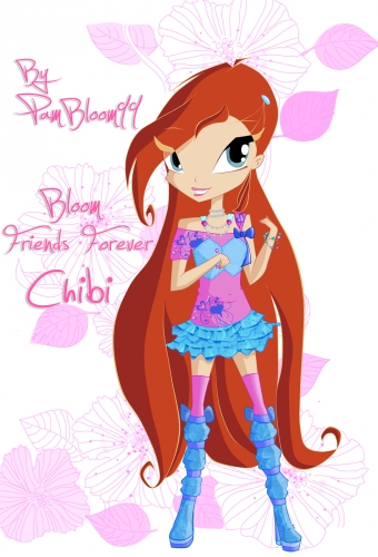 Bloom Friends Forever chibi