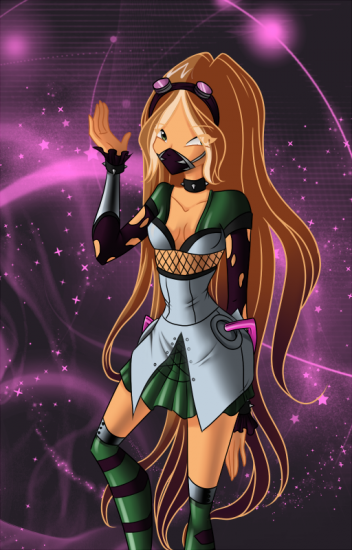 Cyber flower