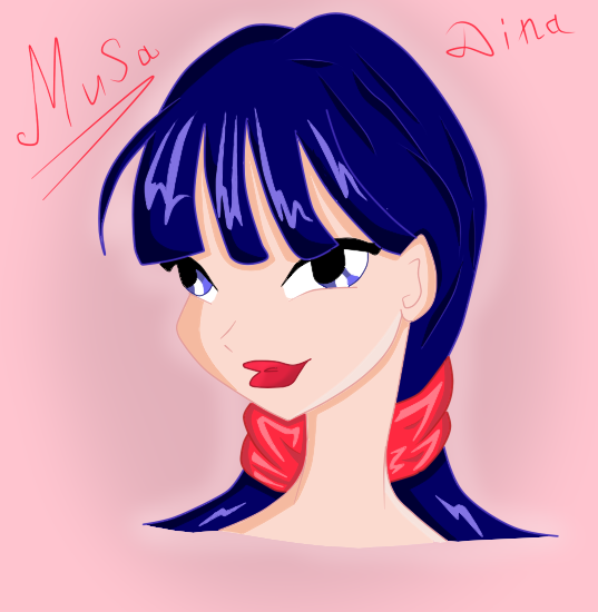 Обработка рисунка Нэни(надеюсь, правильно)