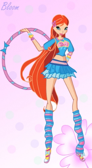 Блум спортивный стиль