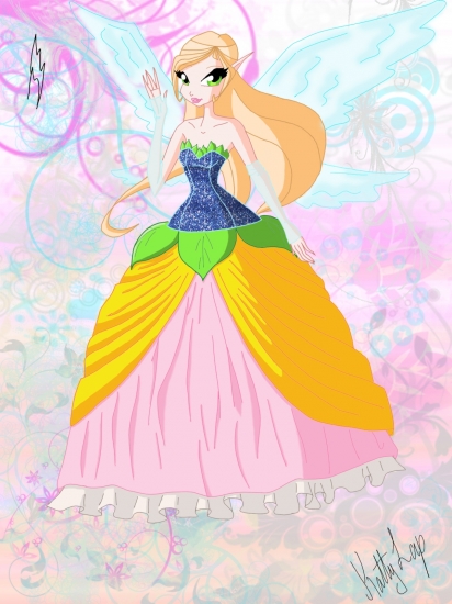 Эльф в бальном платье от KattyLap