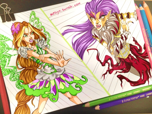 Флора Батерфликс против новой злодейки 7 сезона