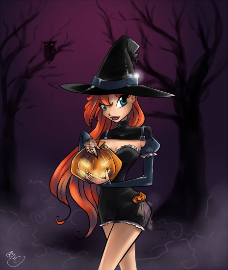 Bloom Happy halloween by fantazyme